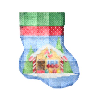 Gingerbread House Mini Stocking