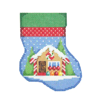 Gingerbread House Mini Stocking