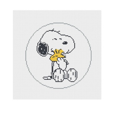 Snoopy Hugging Woodstock
