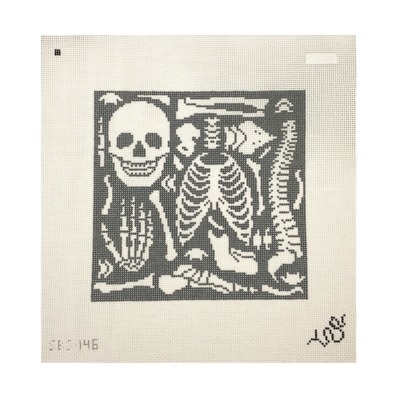 Skeleton Pillow