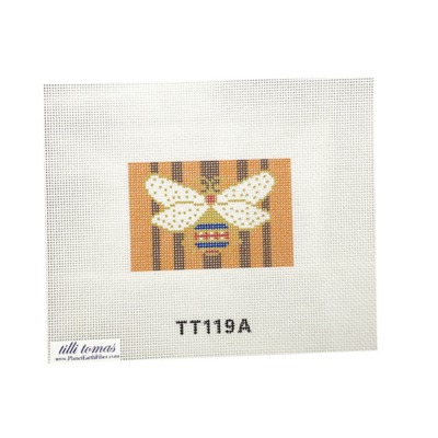 Bee with Orange Background