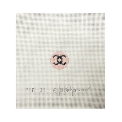 Pink Cs Bag Charm