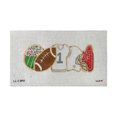 Football Cookies Row