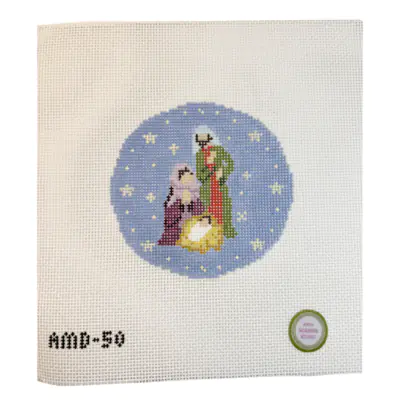 Holy Family Round - Atlantic Blue