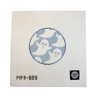 Blue White Ghosties