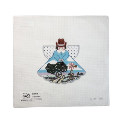 Angel with Charms: Texas Hill Country (windmill)