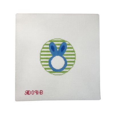 Bunny Round Blue