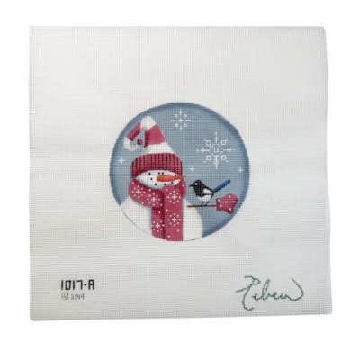 Snowman and Bird