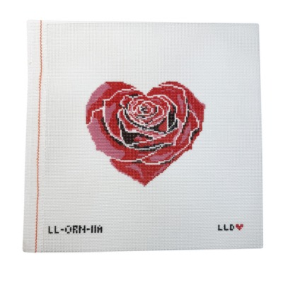 Rose Heart Small Red