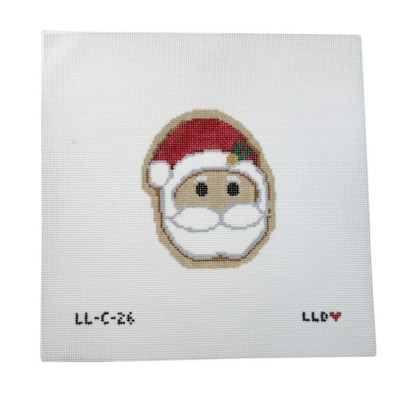 Santa Face Cookie