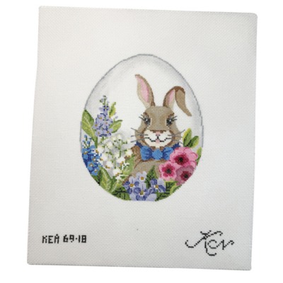 Hare in Easter Garden