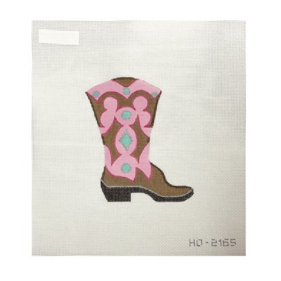 Pink and Turquoise Boot