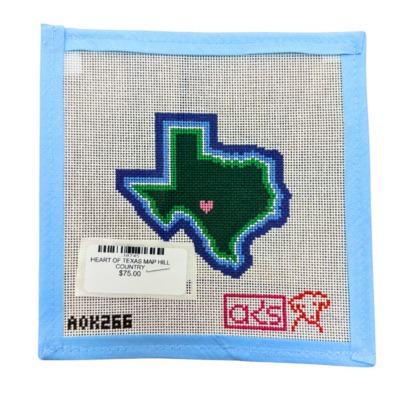 HEART OF TEXAS MAP HILL COUNTRY