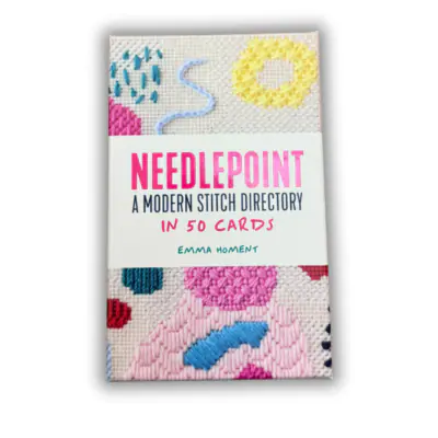 Needlepoint: A Modern Stitch Directory in 50 Cards