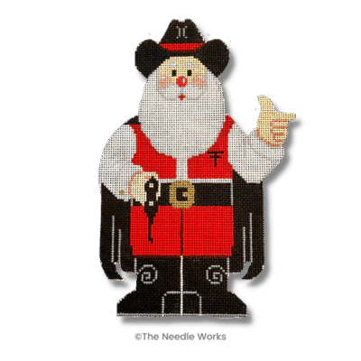 Small Texas Tech Santa