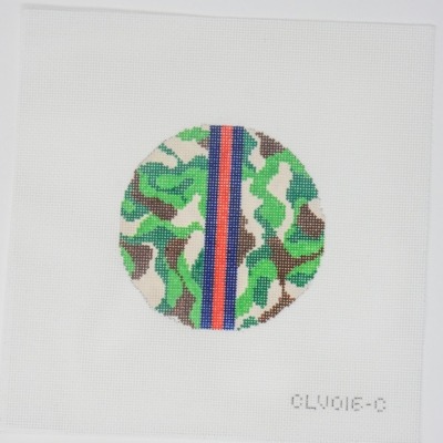 4" Round Camo