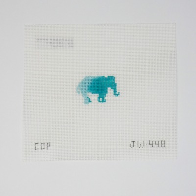 Blue Elephant Charm