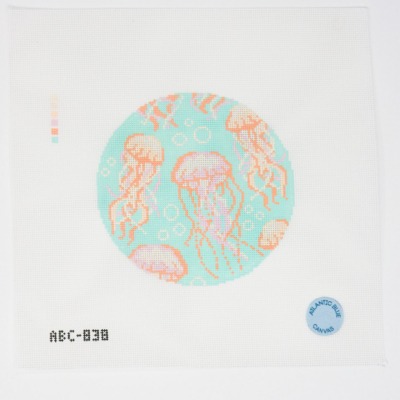 Jellyfish Round Blue