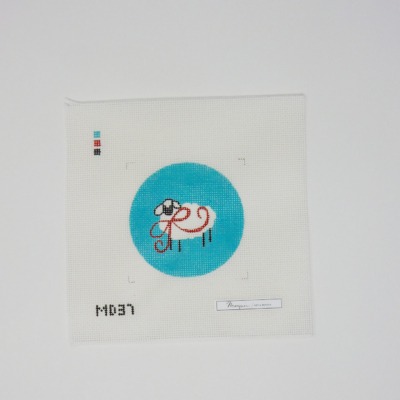 Lamb with Red Bow