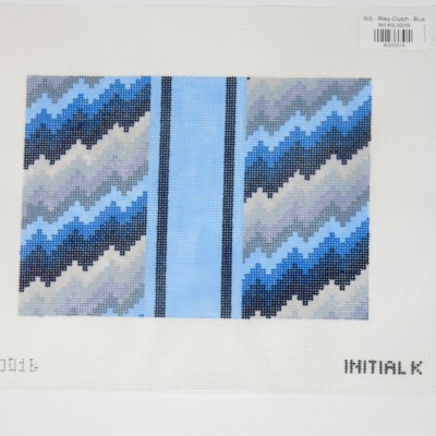Riley Clutch - Blue