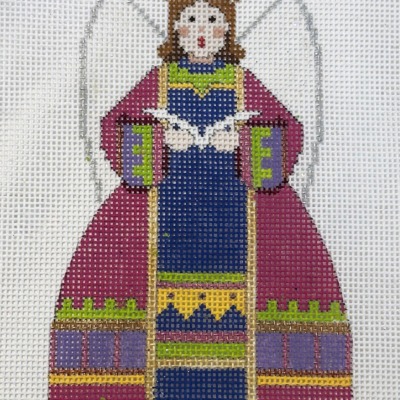Angel, with hymn book