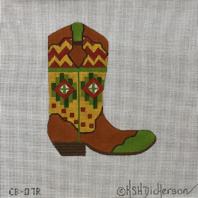 Cowgirl Boot Southwestern Zigzag R