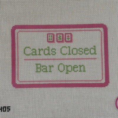 Cards Closed, Bar Open: Mahjong