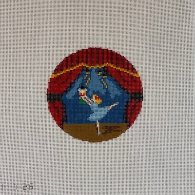 Nutcracker Curtain Round