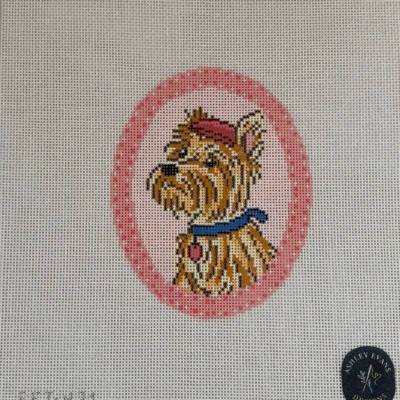 Yorkie in Hat