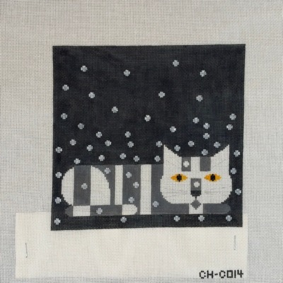 Cat in Winter Eyeglass