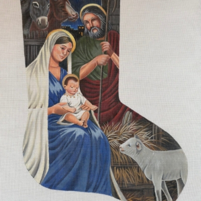 Nativity Family Stocking