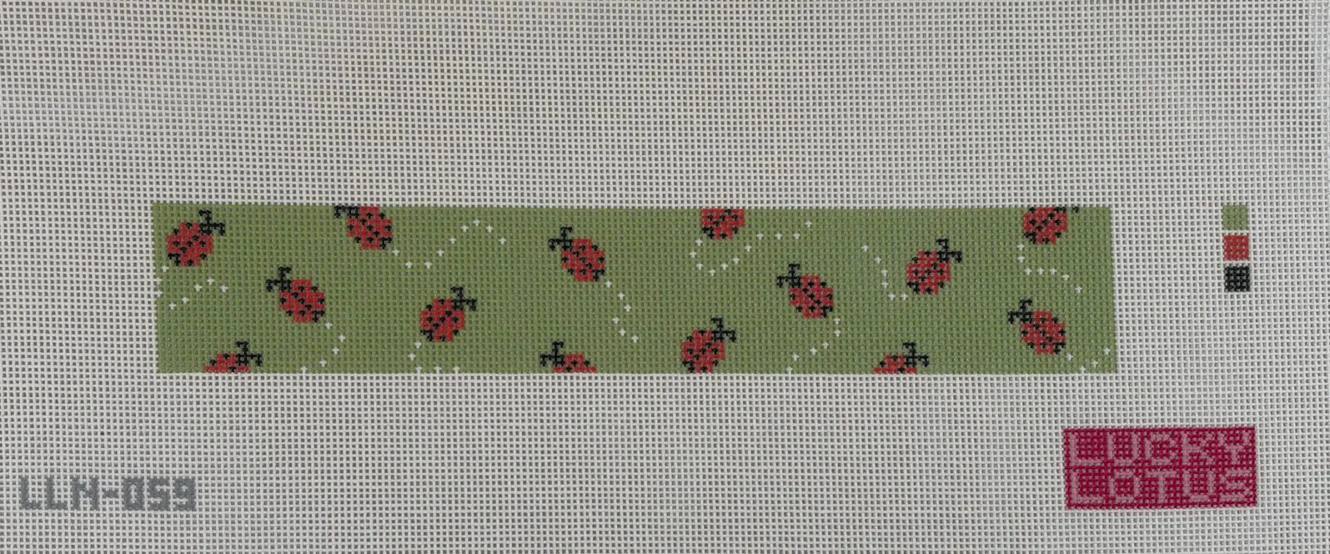 Ladybugs on green Fob