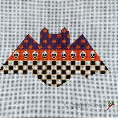 Halloween Bat - Candy Corn