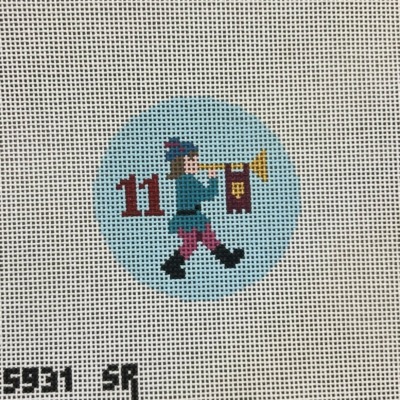Twelve Days, 13 Mesh Rounds Day Eleven - Pipers