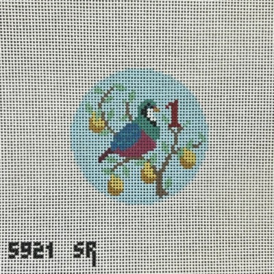 Twelve Days, 13 Mesh Rounds Day One - Partridge