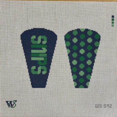 Snips Navy & Green