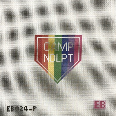 Camp Needlepoint Pride Bag Charm