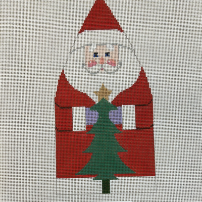 Woodland Santa Primitive Tree