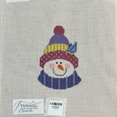 “Snowfaces”, hat/bird
