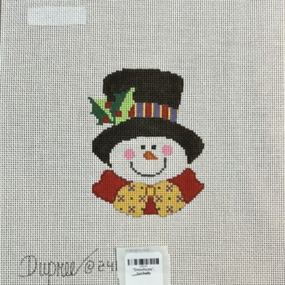 “Snowfaces”, hat/holly