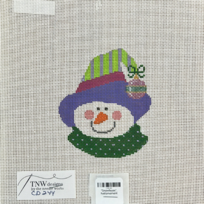“Snowfaces”, hat/ornament