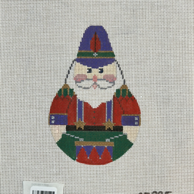 Roly Poly Santa with Drums