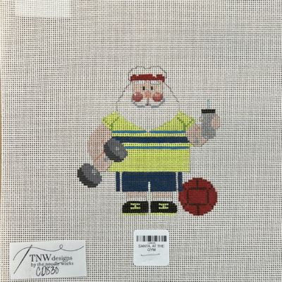 SANTA, AT THE GYM
