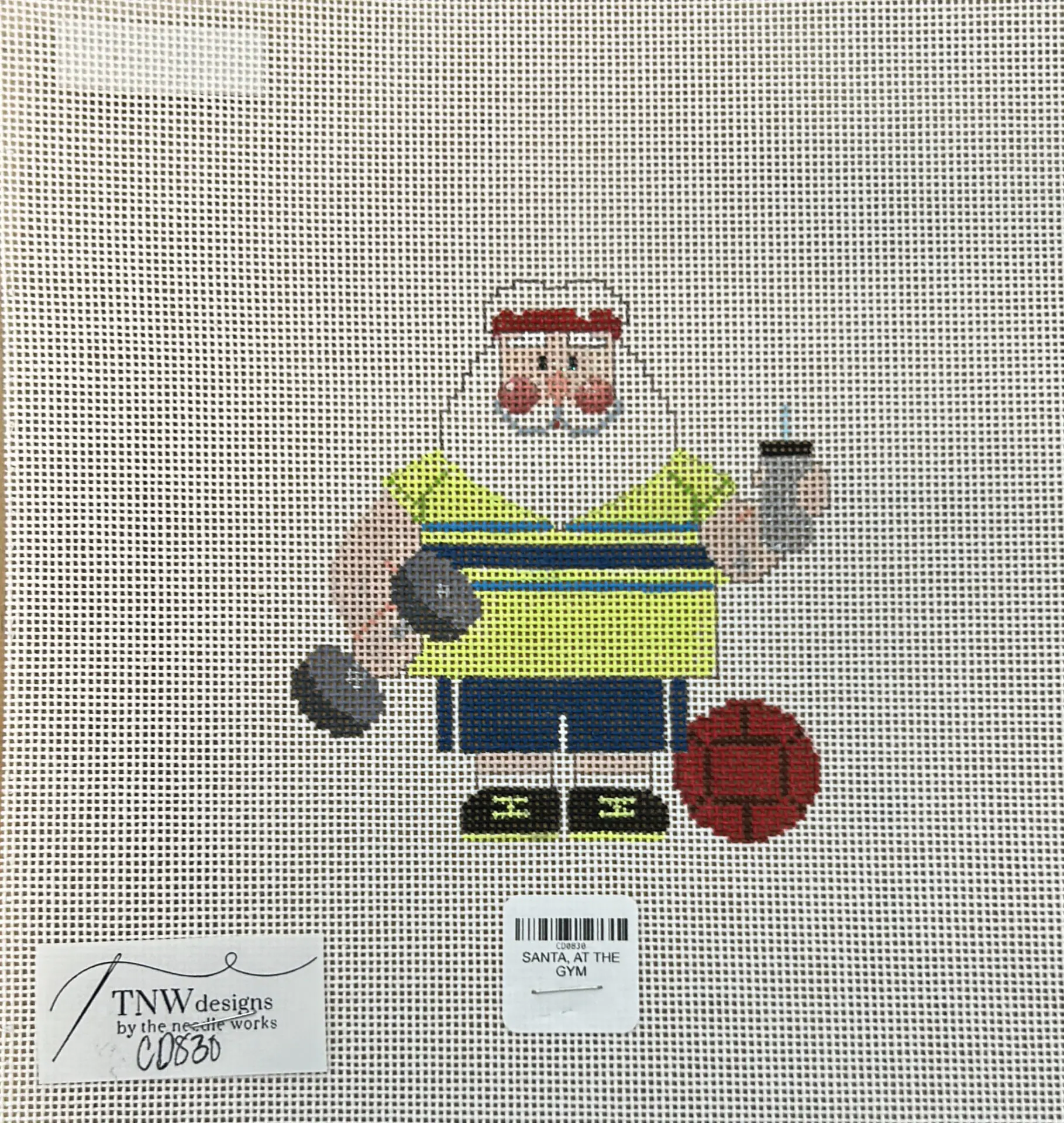 SANTA, AT THE GYM