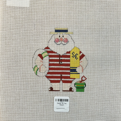 Santa, At The Beach