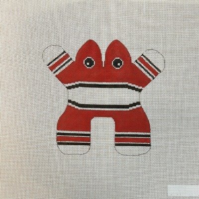 Frogs - red/black