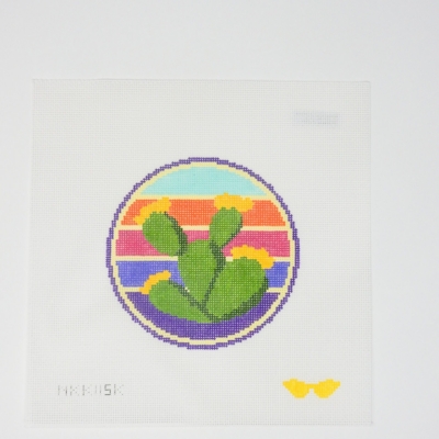 Prickly Pear Cactus Round